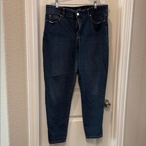 Jones New York Dark Blue Skinny Jeans